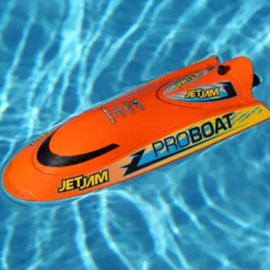 Jet Jam V2 12" Self-Righting Pool Racer Brushed RTR, Orange