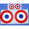 JEU DE COCARDES TRICOLORES