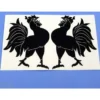 JEU INSIGNE ESCADRILLE "COQ CHANTANT" NOIR