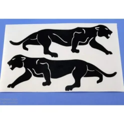 JEU INSIGNE ESCADRILLE "LEOPARD DE BORNEO" NOIR