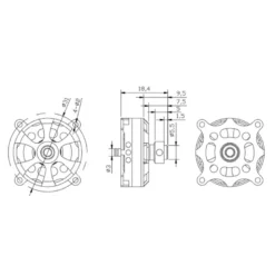 KAVAN Brushless Motor PRO 2809-2300