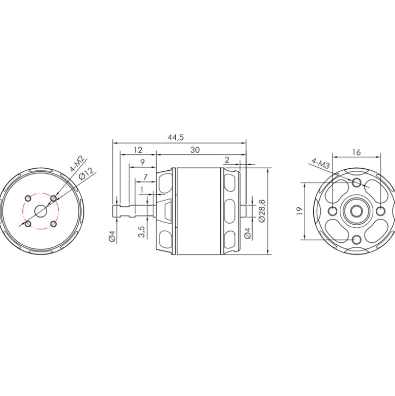 KAVAN Brushless Motor PRO 2830-1100