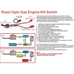Kill switch pour moteur RCEXL