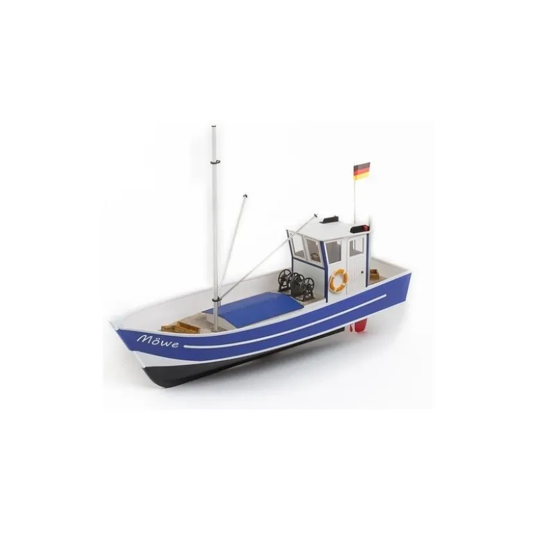 Kit bateau de pêche Möwe 2 à monter Aeronaut 49.5cm