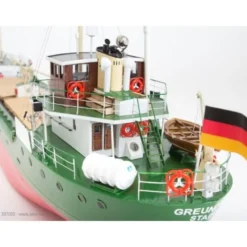 Kit bateau à monter MS Greundiek Küstenmotorschiff Aeronaut 93cm