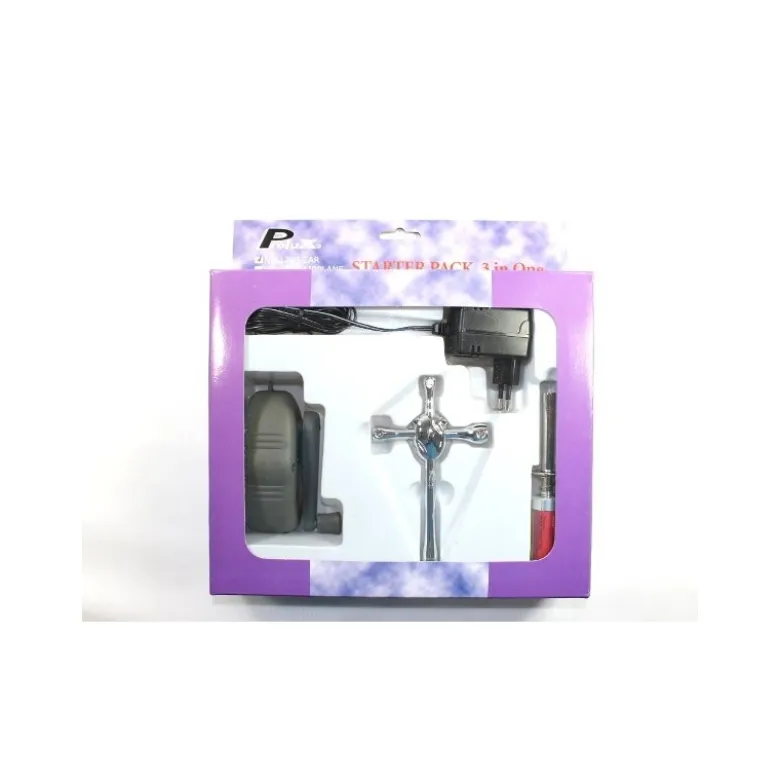 kit de démarrage thermique (pompe/accu/chargeur/clefs 5.5/7/8/10) Prolux