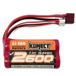 Konect Batterie Li-ion 7.4V 2600mAh 15C KN-LI0742600