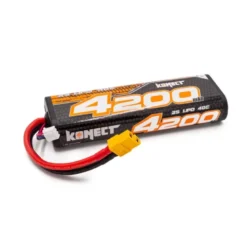 Konect Lipo 4200mah 7.4V 40C 2S1P 31Wh (Round Case XT60)