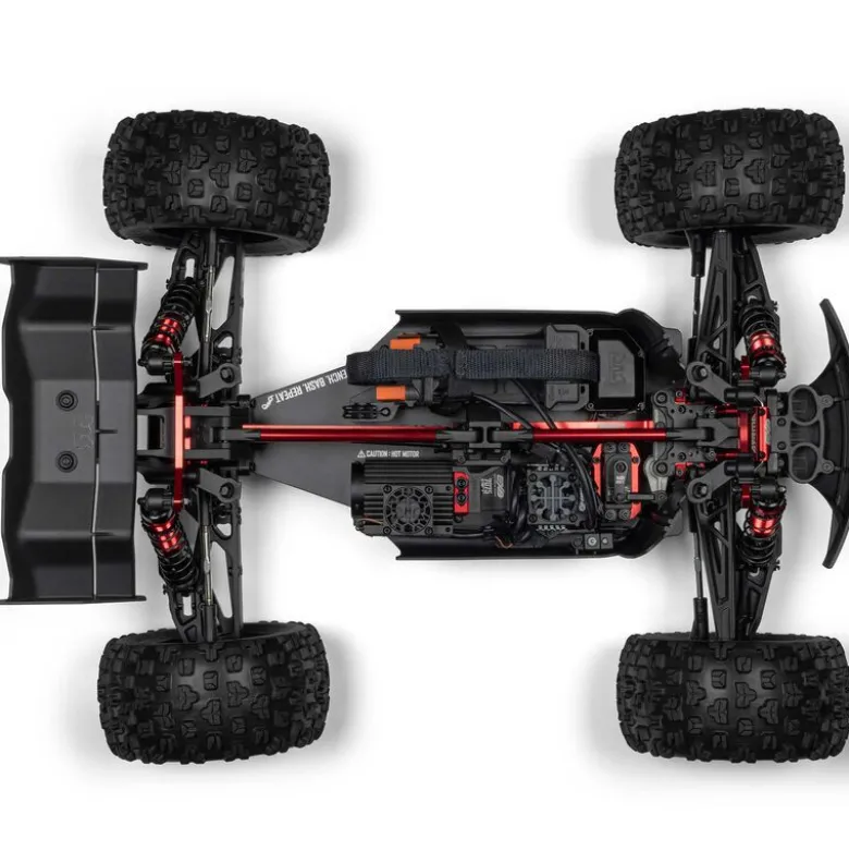 1/8 KRATON 6S EXB 4X4 RTR Brushless Speed Truck, BLACK - ARA8708V6T1