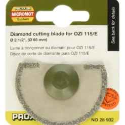 Lame pour couper, diamantée 65mm pour OZI/E Proxxon