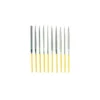 Limes à aiguilles en diamant 140mm - 10pcs