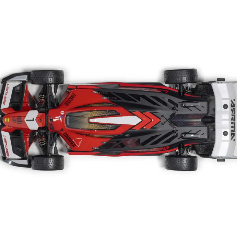 1/7 LIMITLESS 8S AVC 4X4 RTR Brushless Street Speed, Rouge/Noir - ARRMA