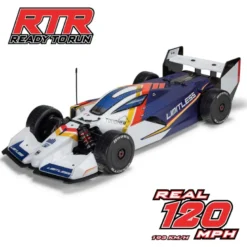 1/7 LIMITLESS 8S AVC 4X4 RTR Brushless Street Speed, Blanc/Bleu - ARRMA