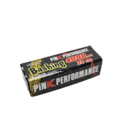 Lipo Pink Bashing 2S 7.4V-4000-50C (Deans) 139x47x25mm 240g