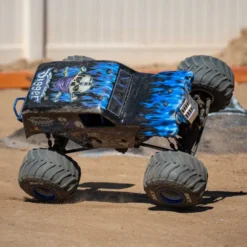 1/8 LMT 2.0 Grave Digger 4X4 Solid Axle Brushless Monster Truck RTR bleu
