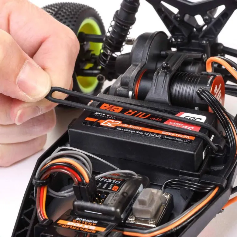 Losi 1/16 Mini-B 2WD RTR Brushless rouge (avec batterie et chargeur