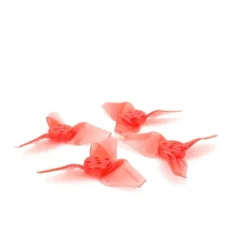 Lot hélices Avan Babyhawk 2.3x2.7'' rouge transparent (6xCW + 6xCCW)