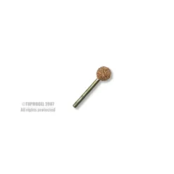 MEULE RONDE DIAM 9mm AXE 3mm GRAIN FIN