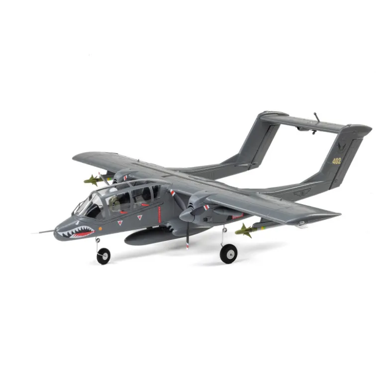 Micro OV-10 Bronco 645mm BNF Basic AS3X & SAFE Select E-Flite
