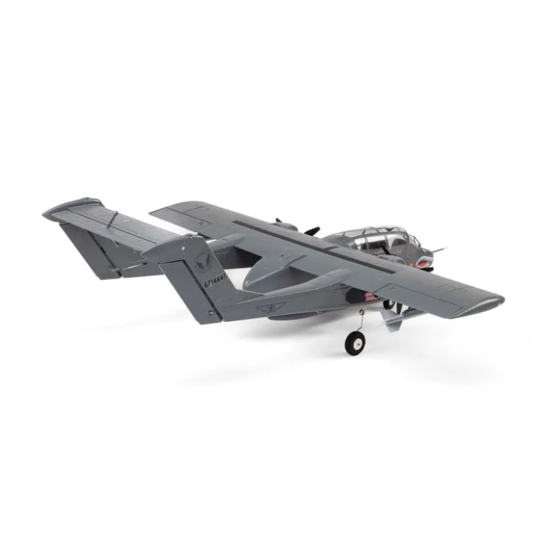 Micro OV-10 Bronco 645mm BNF Basic AS3X & SAFE Select E-Flite
