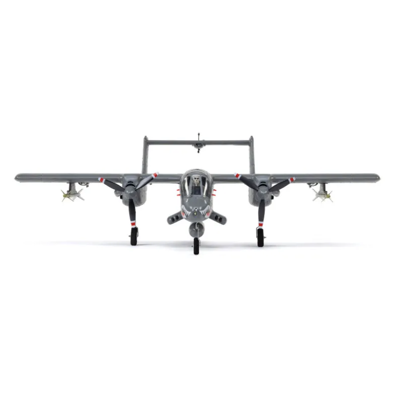 Micro OV-10 Bronco 645mm BNF Basic AS3X & SAFE Select E-Flite