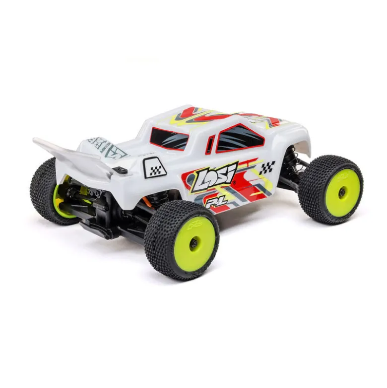 1/28 Micro-T 2S 2WD RTR Stadium Truck (batterie et chargeur inclus) blanc LOSI