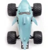 1/18 Mini LMT Megalodon 2S 4X4 RTR Brushed Monster Truck (Batterie & Chargeur inclus), Bleue