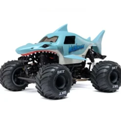 1/18 Mini LMT Megalodon 2S 4X4 RTR Brushed Monster Truck (Batterie & Chargeur inclus), Bleue
