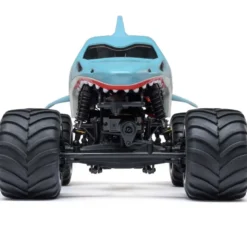 1/18 Mini LMT Megalodon 2S 4X4 RTR Brushed Monster Truck (Batterie & Chargeur inclus), Bleue
