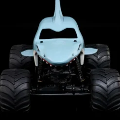1/18 Mini LMT Megalodon 2S 4X4 RTR Brushed Monster Truck (Batterie & Chargeur inclus), Bleue