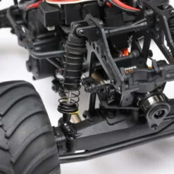 1/18 Mini LMT Megalodon 2S 4X4 RTR Brushed Monster Truck (Batterie & Chargeur inclus), Bleue