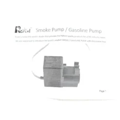 Mini Pompe fumigène à débit réglable RCEXL 2213