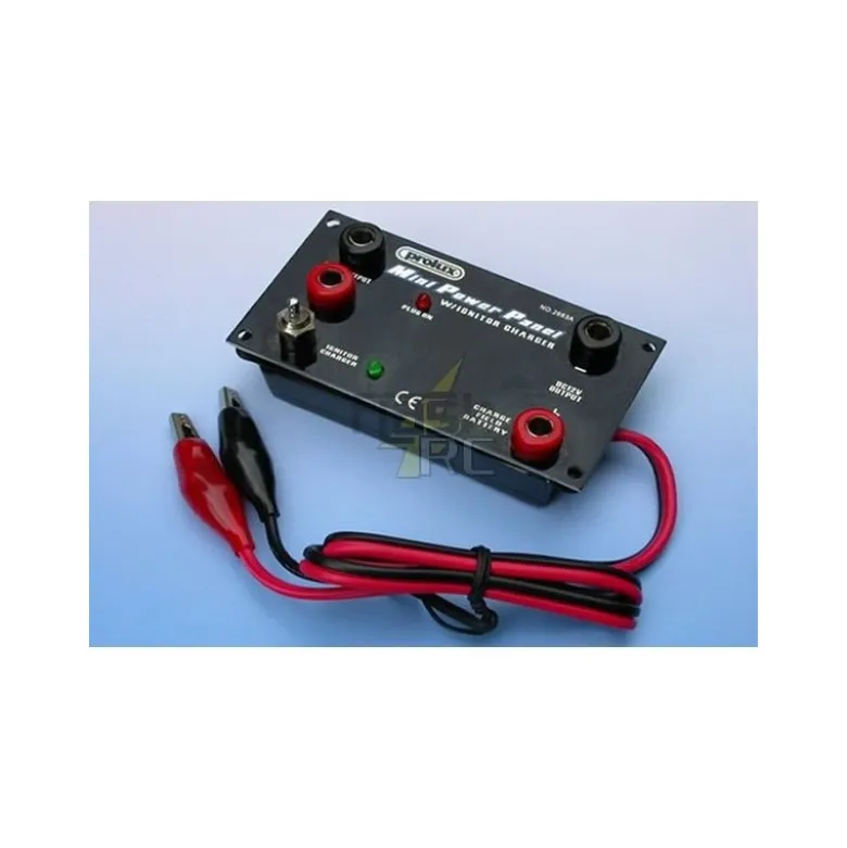 Mini power panel avec chargeur pour batterie de soquet PROLUX