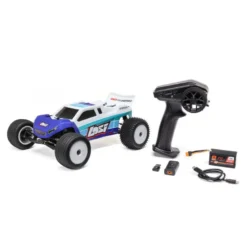 1/18 Mini-T 2.0 V2 2WD Stadium Truck Brushless RTR, Bleu