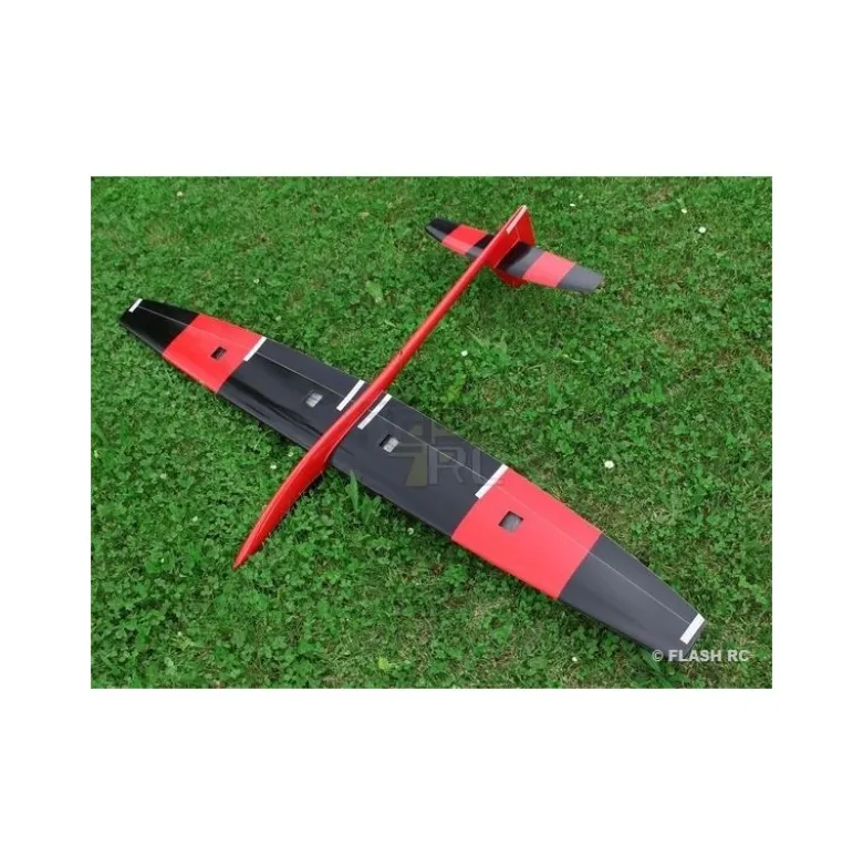 MiniVec Carbone env.1.69m noir et rouge RCRCM