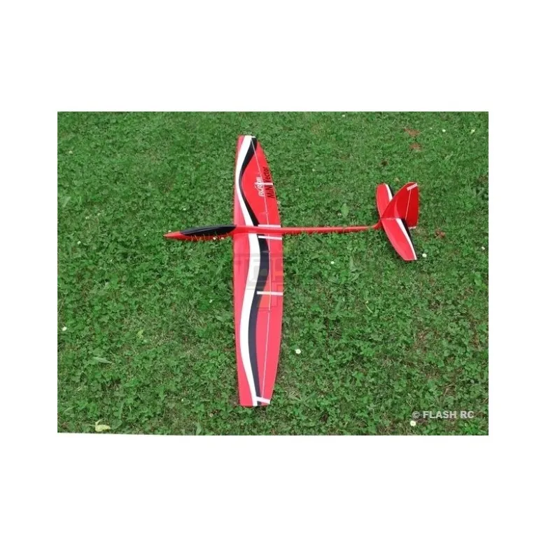 MiniVec Carbone env.1.69m noir et rouge RCRCM