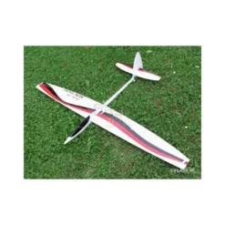 MiniVec tout fibre env.1.69m blanc et noir/rouge RCRCM