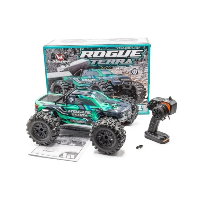 Monster ROGUE TERRA Brushless Vert 1/10 4wd RTR HOBBYTECH