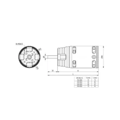 Moteur AXI 2826/10 CYCLONE (230g, 920kv, 675W)