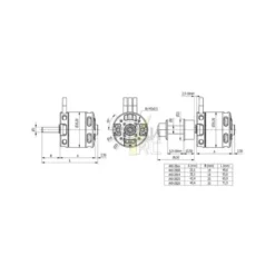 Moteur AXI 2826/10 V2 GOLD LINE (177g, 920kv, 740W)
