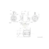 Moteur Brushless DM2215 (56g, 950kv, 140W) Pro-Tronik