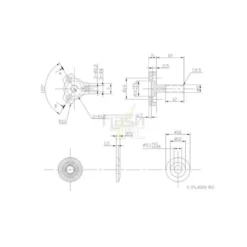 Moteur Brushless DM2220 (71g, 1500kv, 200W) Pro-Tronik