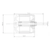 Moteur Brushless DM3625 (257g, 650kv, 850W) Pro-Tronik