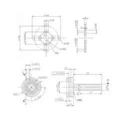 Moteur Brushless DM3625 (257g, 650kv, 850W) Pro-Tronik