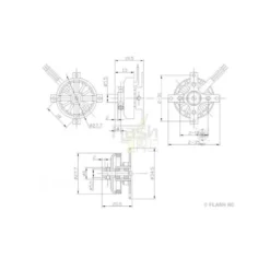 Moteur Brushless DM2203 (18g, 2100kv, 50W) Pro-Tronik