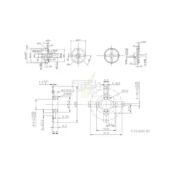Moteur Brushless DM2203 (18g, 2100kv, 50W) Pro-Tronik