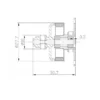 Moteur Brushless DM2205 (28g, 1200kv, 80W) Pro-Tronik