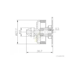 Moteur Brushless DM2205L (26g, 1800kv, 90W) Pro-Tronik
