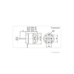 Moteur Brushless Hacker A20-26M EVO