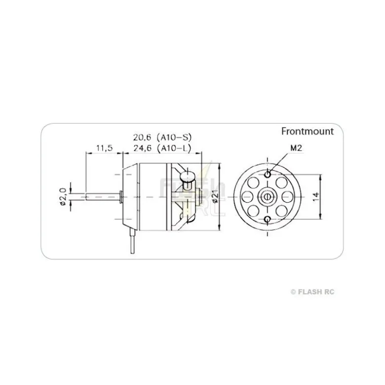 Moteur Brushless Hacker A10-12S
